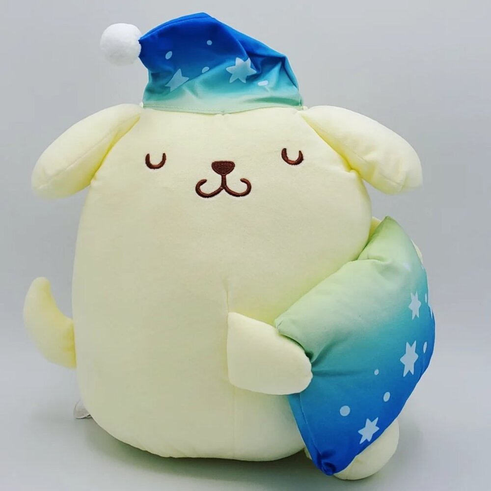 Pompompurin Dreaming Big Plush (Blue)